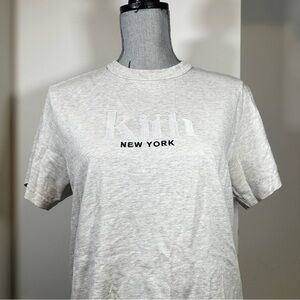 Kith Mott New York Tee II – Sandy Heather – Women’s XS (Oversized Fit)